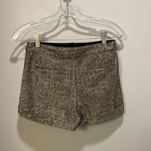 Forever 21 woman’s gold sparkly hot pants shorts - Picture 5 of 12